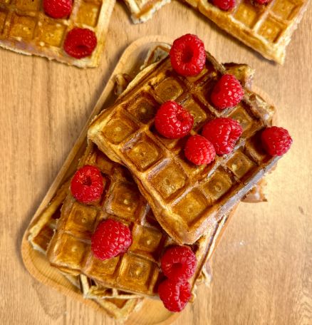 Gaufres healthy à l'amande