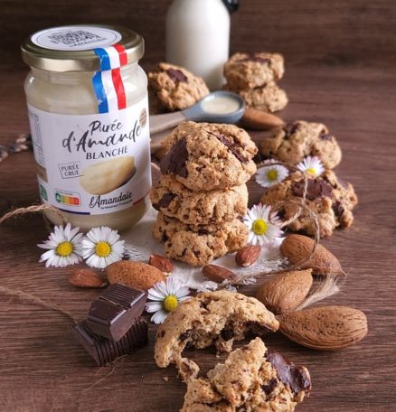 Cookie à l'amande blanche