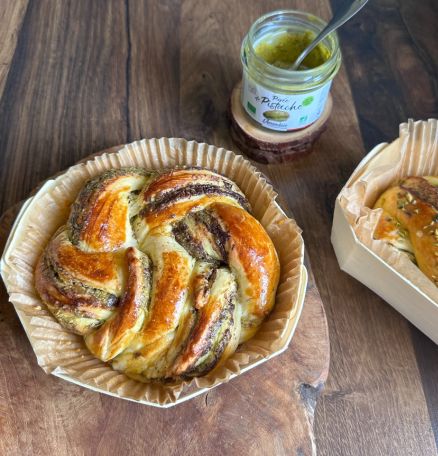 Babka chocolat pistache
