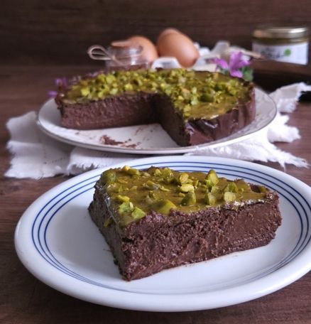 Fondant banane cacao pistache