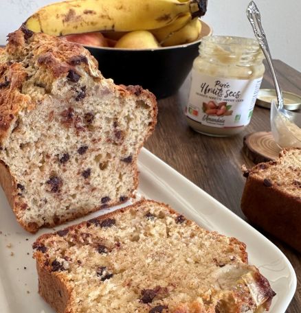 Banana bread aux 4 fruits secs