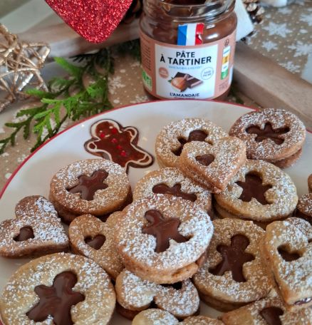 Biscuits à la pâte à tartiner sans sucres ajoutés